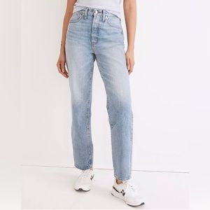 Madewell perfect vintage straight jean (Brand New)